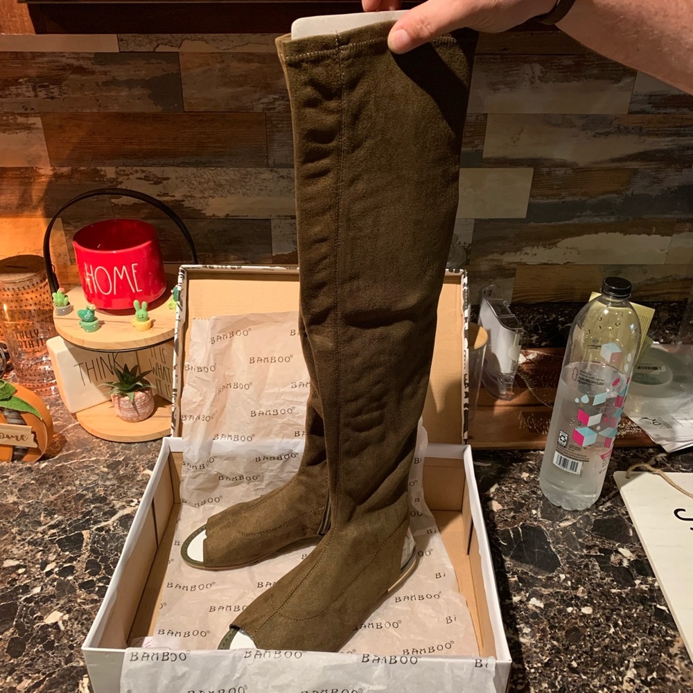 Brown suede sandal boots!!! - Picture 10 of 13